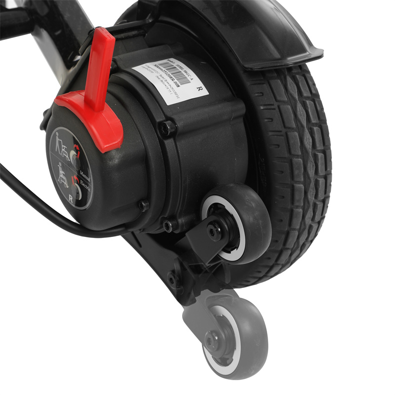 RS-W203 Luxury Rigid Ultra-Light Carbon Fiber Electric Wheelchair
