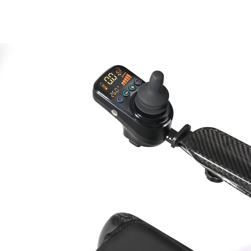 Ergonomic Carbon Fiber Electric Wheelchair with Brushless Motor