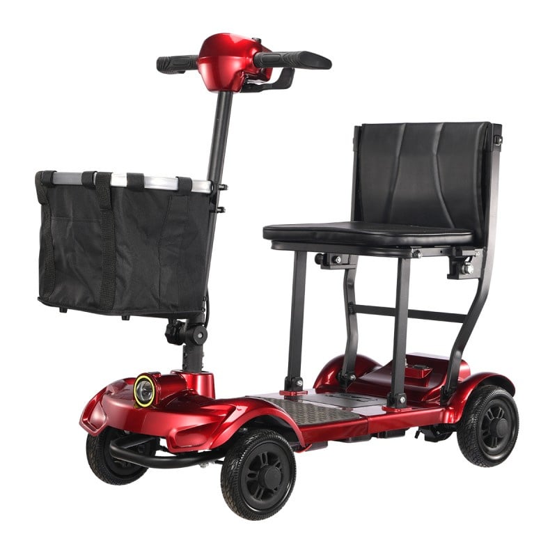 Aluminum Alloy Semi-Fold PU Wheel 270W Mobility Scooter