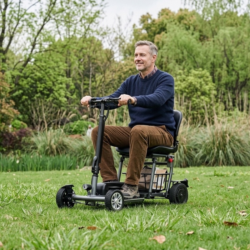 Hvilke funktioner bør du kigge efter i en sammenklappelig motorscooter?