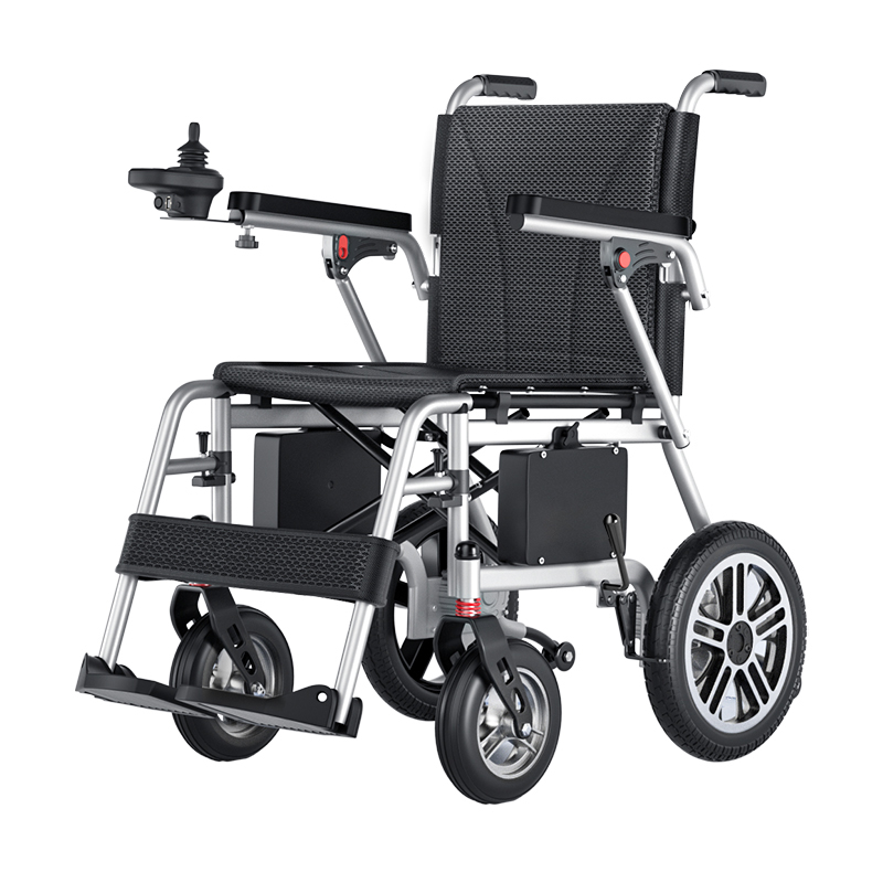 Easy-Carry Aluminum Foldable Electric Wheelchair for Travel