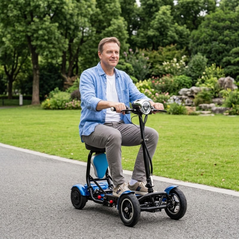 Kā uzturēt savu salokāmo mobilitātes ratiņu, lai palielinātu tā kalpošanas laiku