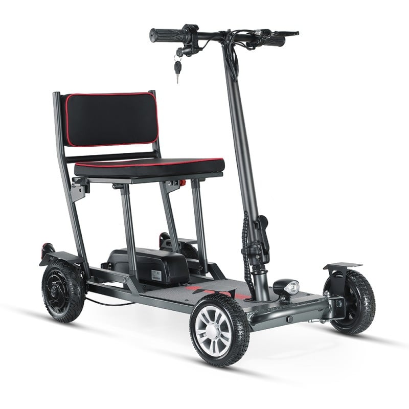 Semi-Folding Aluminum Mobility Scooter with 36V Brushless Motor