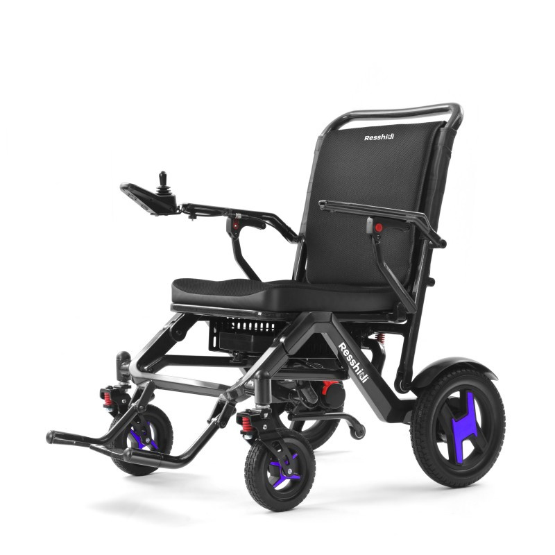 RS-W207 Light weight Lithium Battery Carbon Fiber Electric Wheelchair
