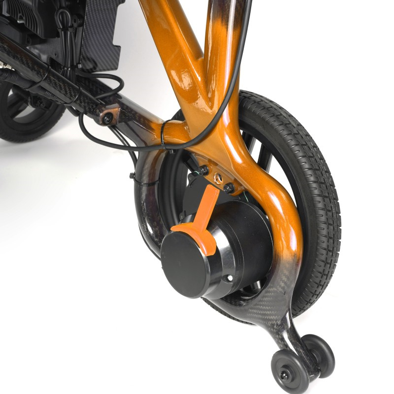 Ergonomic Carbon Fiber Electric Wheelchair with Brushless Motor