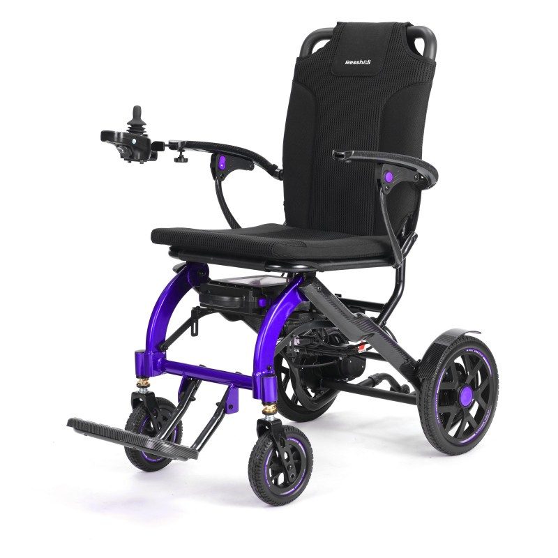 Luxury Rigid Ultra-Light Carbon Fiber Electric Wheelchair