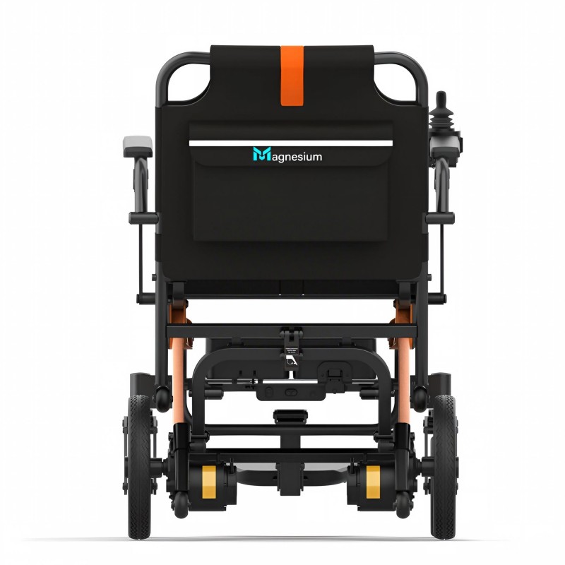RS-WM204 Portable Magnesium Alloy Foldable Wheelchair Factory Supply

