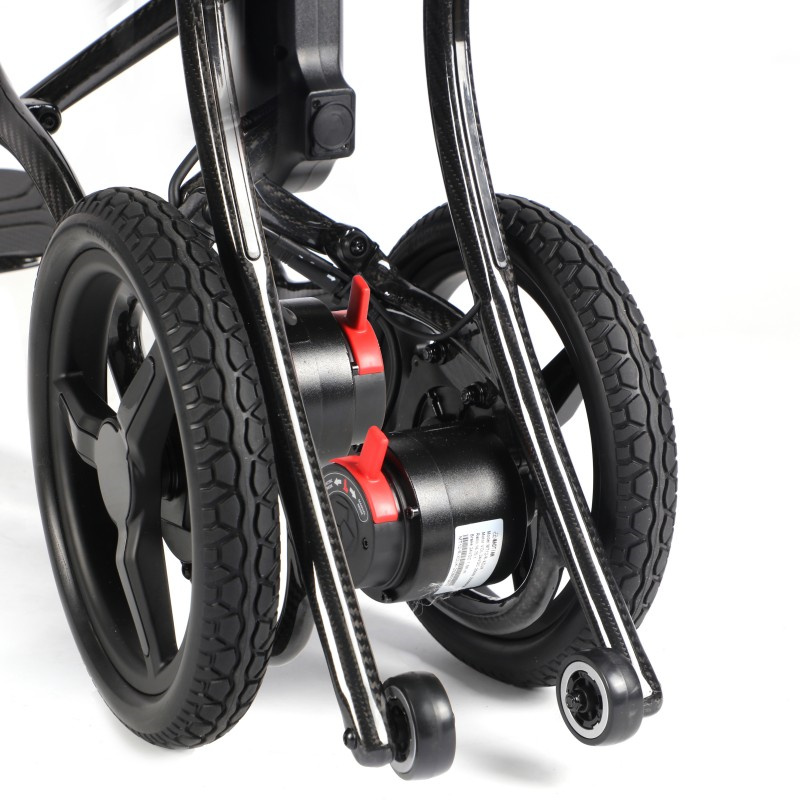 Lightweight Foldable Carbon Fiber Mobility Wheelchair for Travel