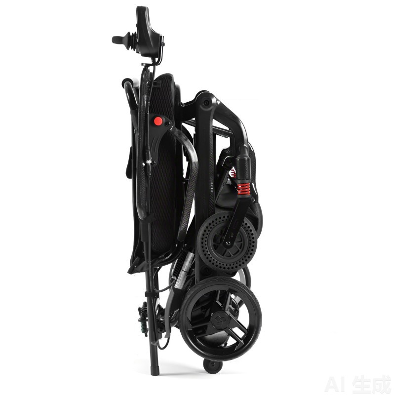 Portable Carbon Fiber Power Chair for Car & Plane | Lithium Battery