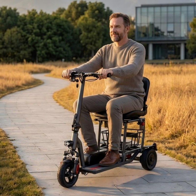 Where Can You Use a Foldable 3 Wheel Scooter for Everyday Convenience?