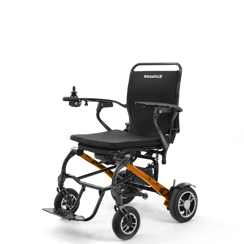 RS-W203 Luxury Rigid Ultra-Light Carbon Fiber Electric Wheelchair
