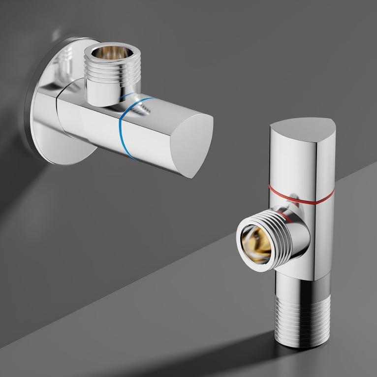 Fanski Group Inc. Commercial Brass Angle Valve – Engineered for Reliability