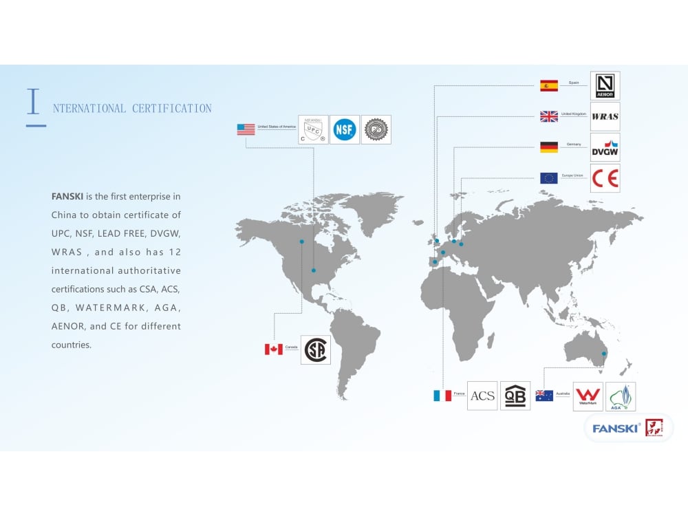 FANSKI Sanitary Hoses Earn 12 Global Certifications for Full Worldwide Export Compliance