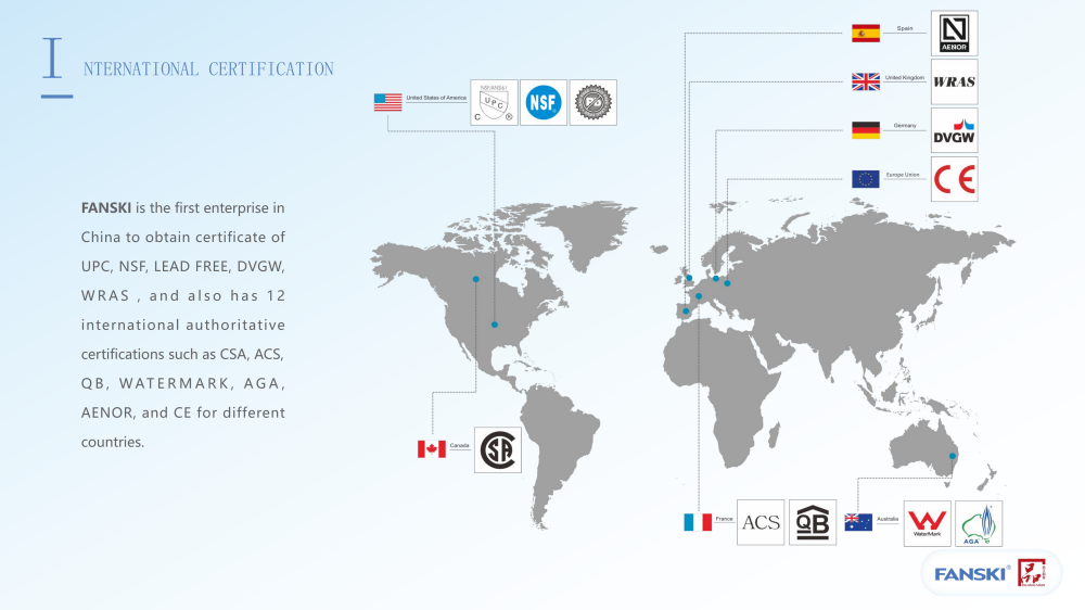 FANSKI Sanitary Hoses Earn 12 Global Certifications for Full Worldwide Export Compliance