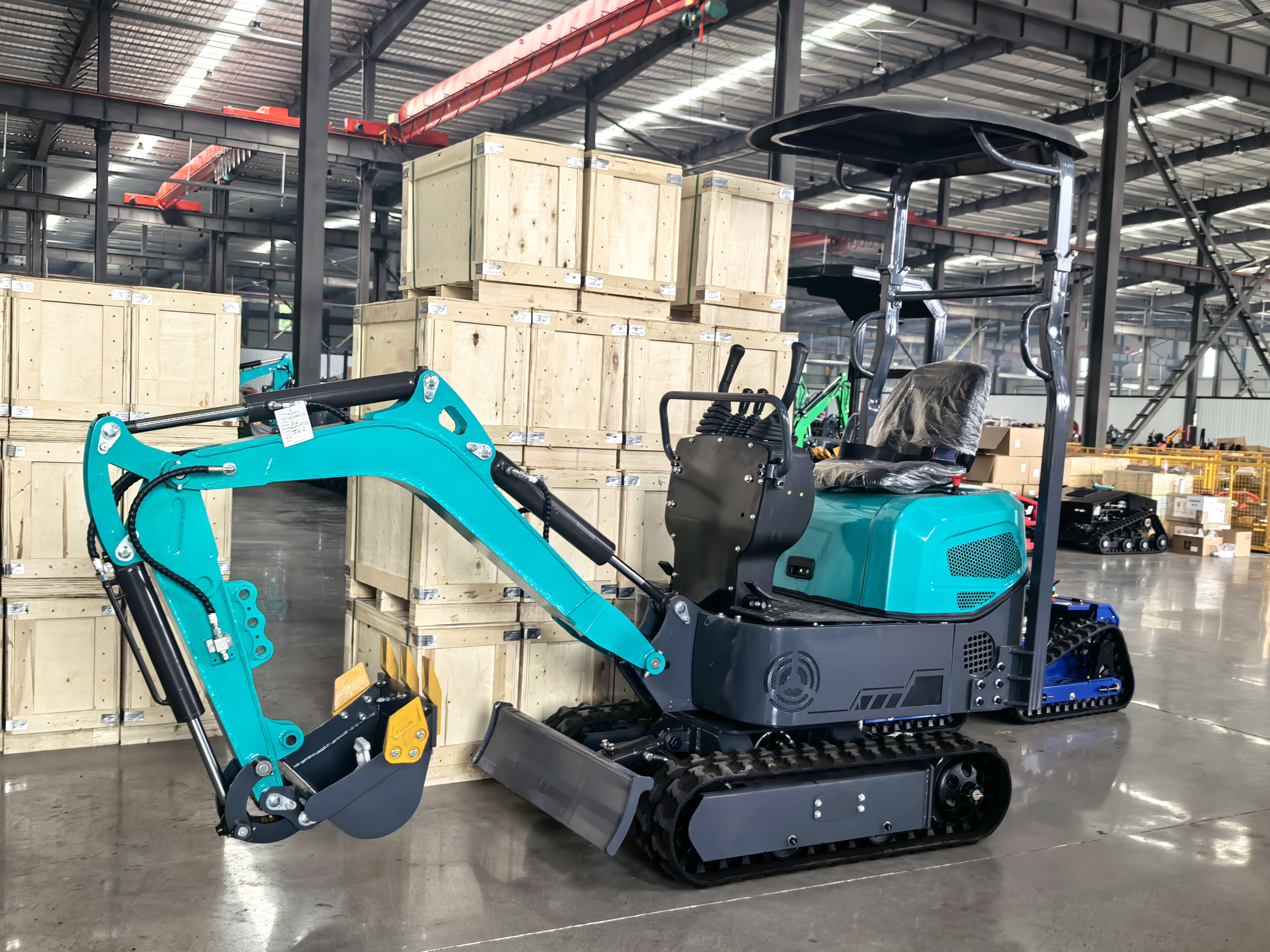 Tecnología hidráulica avanzada para una capacidad superior