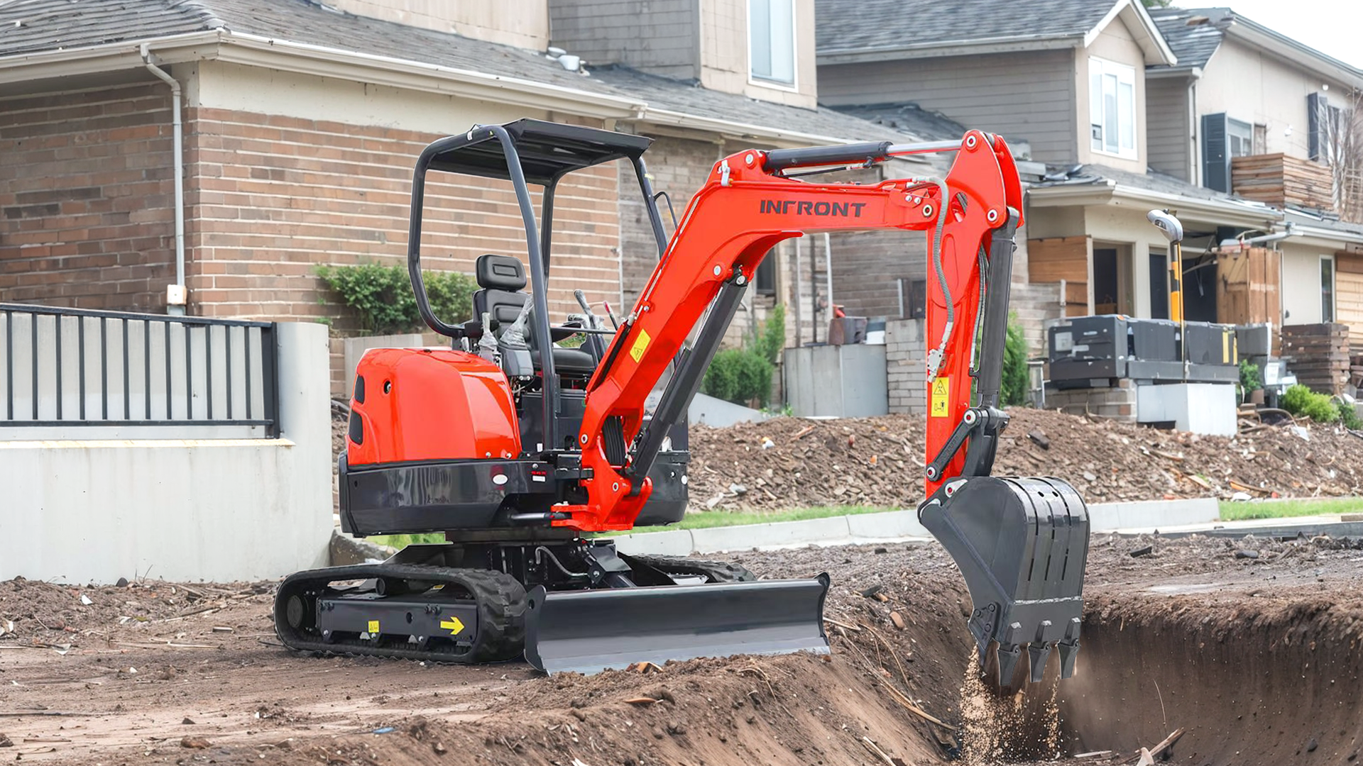 Financial comparison on whether to lease or buy a brand new 2 ton mini excavator