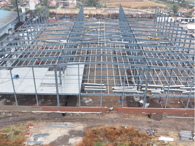 High-Standard Steel Structure Delivery Strengthens Industrial Project Construction Quality