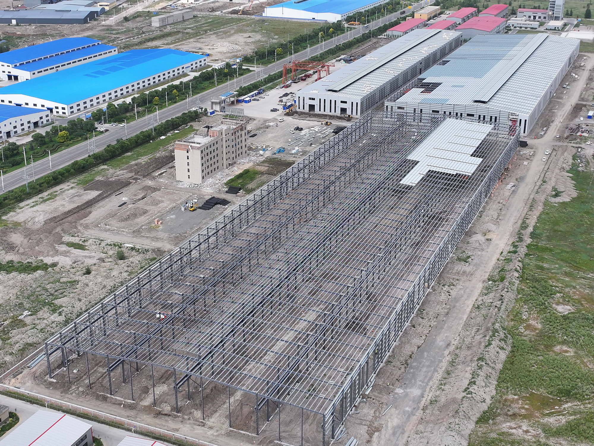 Precision Construction Delivers High-Quality Industrial Architecture Zhongwei Heavy Industry Completes the Northern Aluminum Project