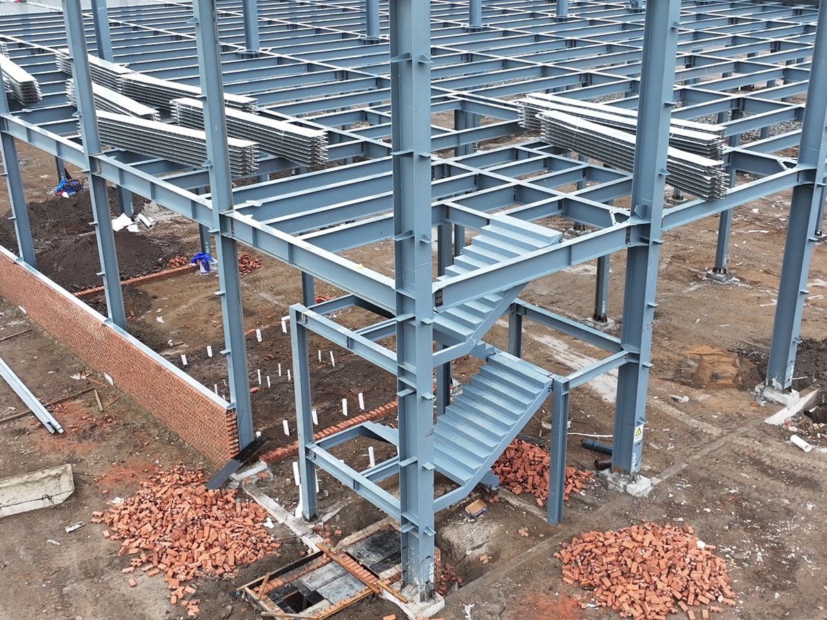 High-Standard Steel Structure Delivery Strengthens Industrial Project Construction Quality