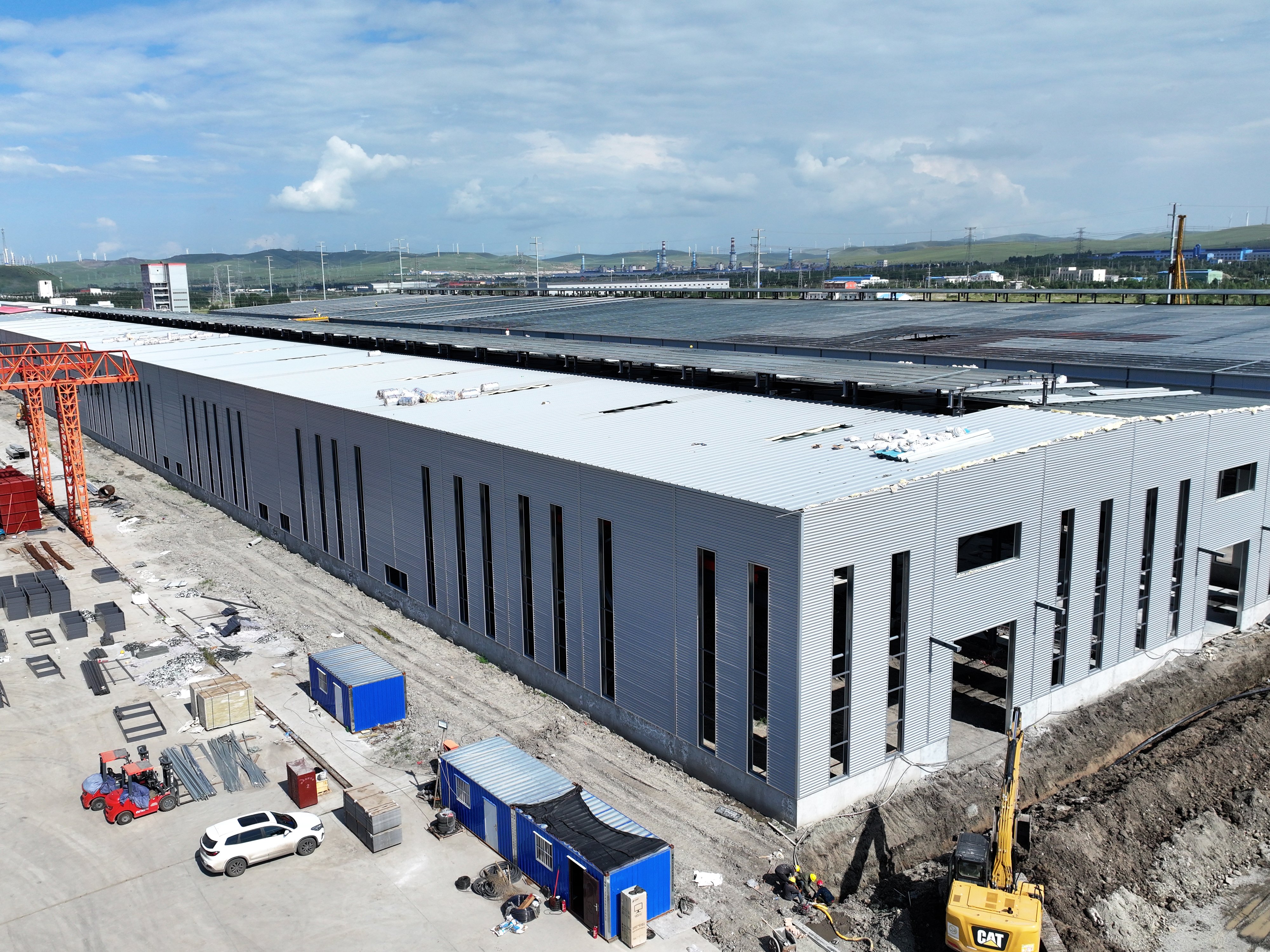From Structural Efficiency to Building Envelope Coordination: Zhongwei Heavy Industry Completes Portal-Frame Industrial Plant Project in Liaoyuan, Jilin