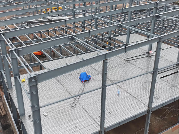 High-Standard Steel Structure Delivery Strengthens Industrial Project Construction Quality