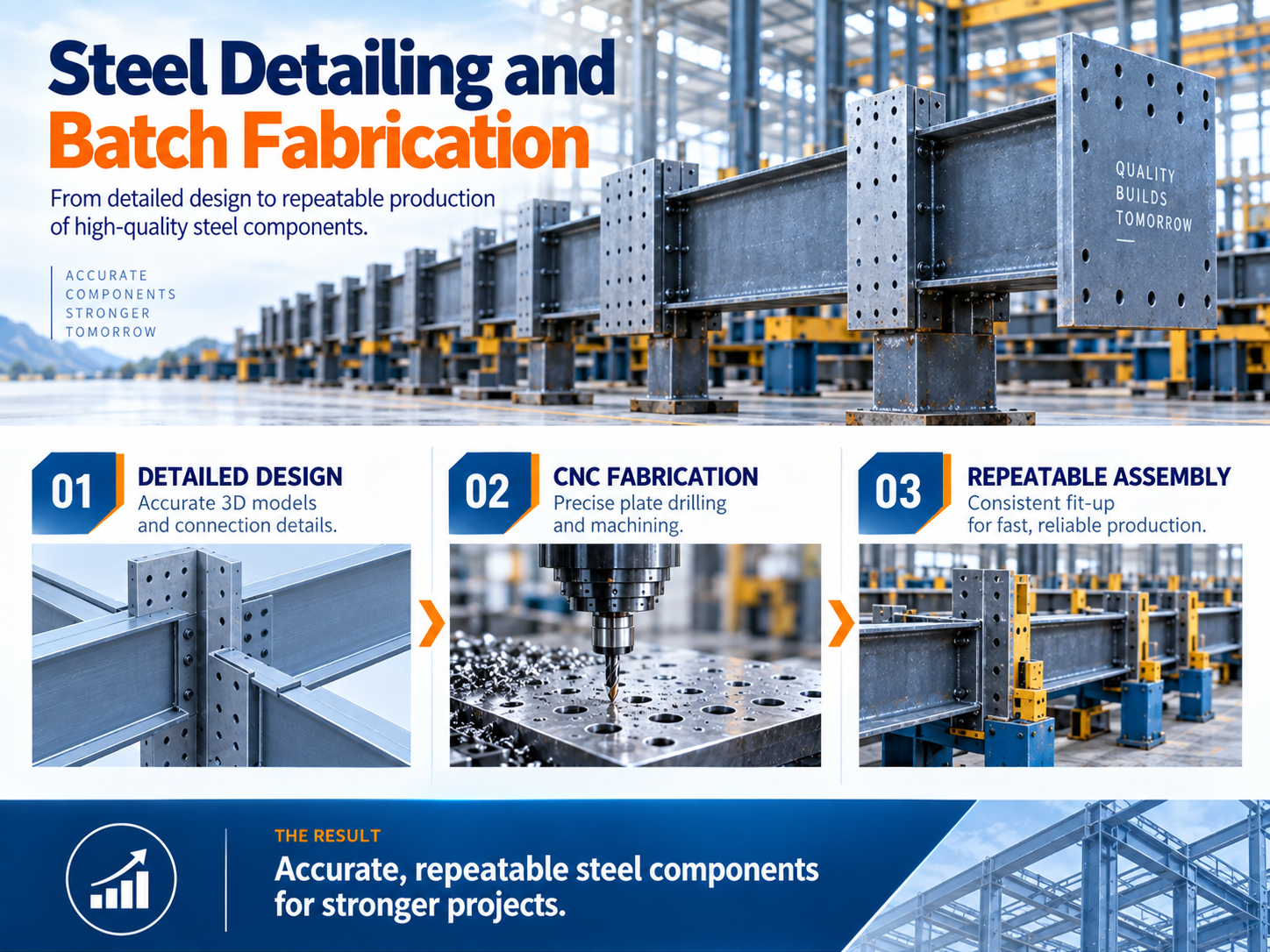 Dairy Farm Steel Structure Project | Portal Frame Design & Fabrication