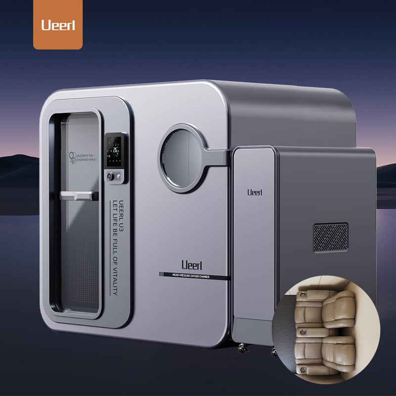 ห้องออกซิเจนเชิงพาณิชย์ Ueerl U6 สีเทิตาเนียมเกรย์ ความดัน 2.0 ATA สำหรับศูนย์ฟื้นฟูร่างกาย