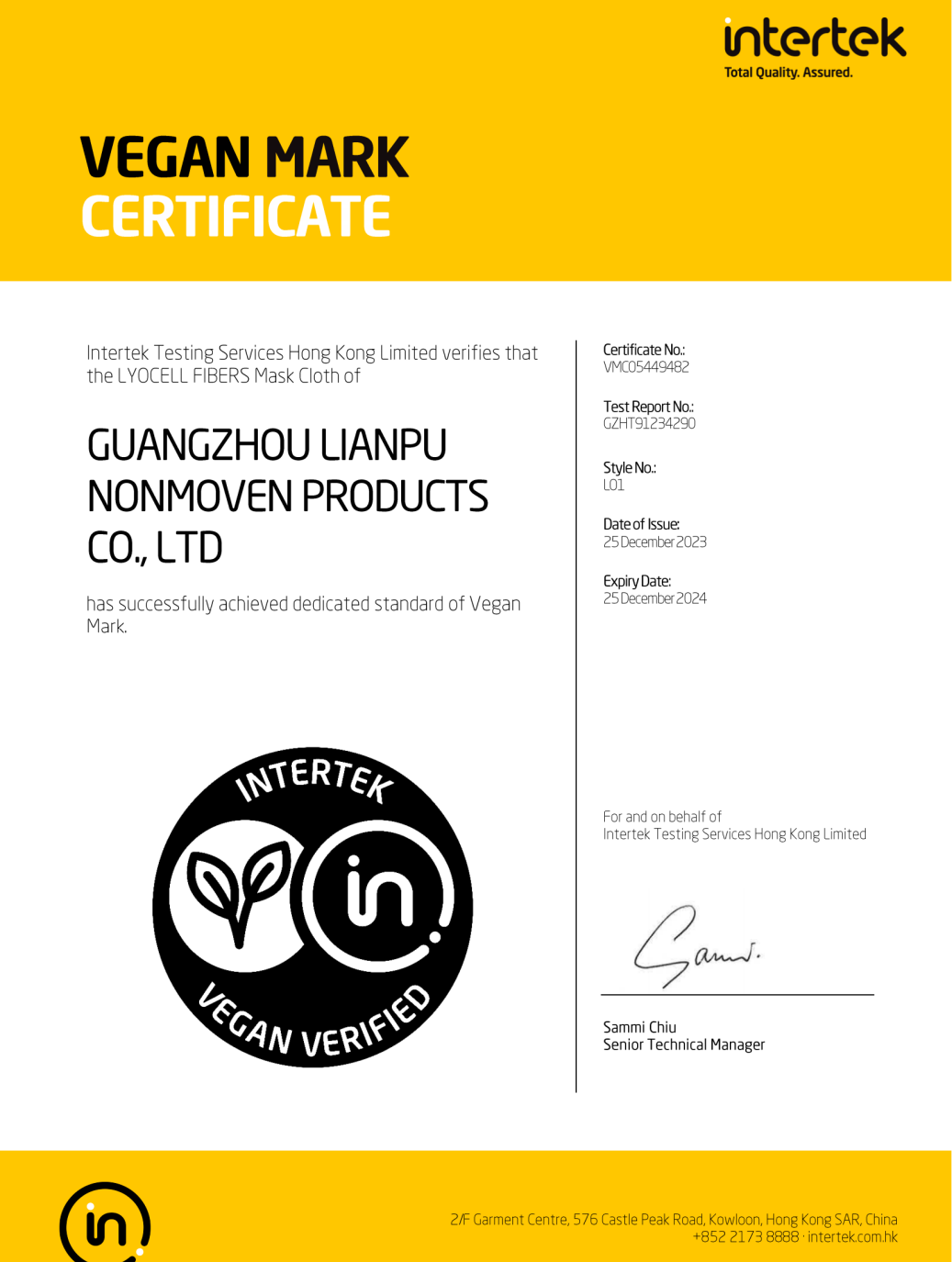certifikace