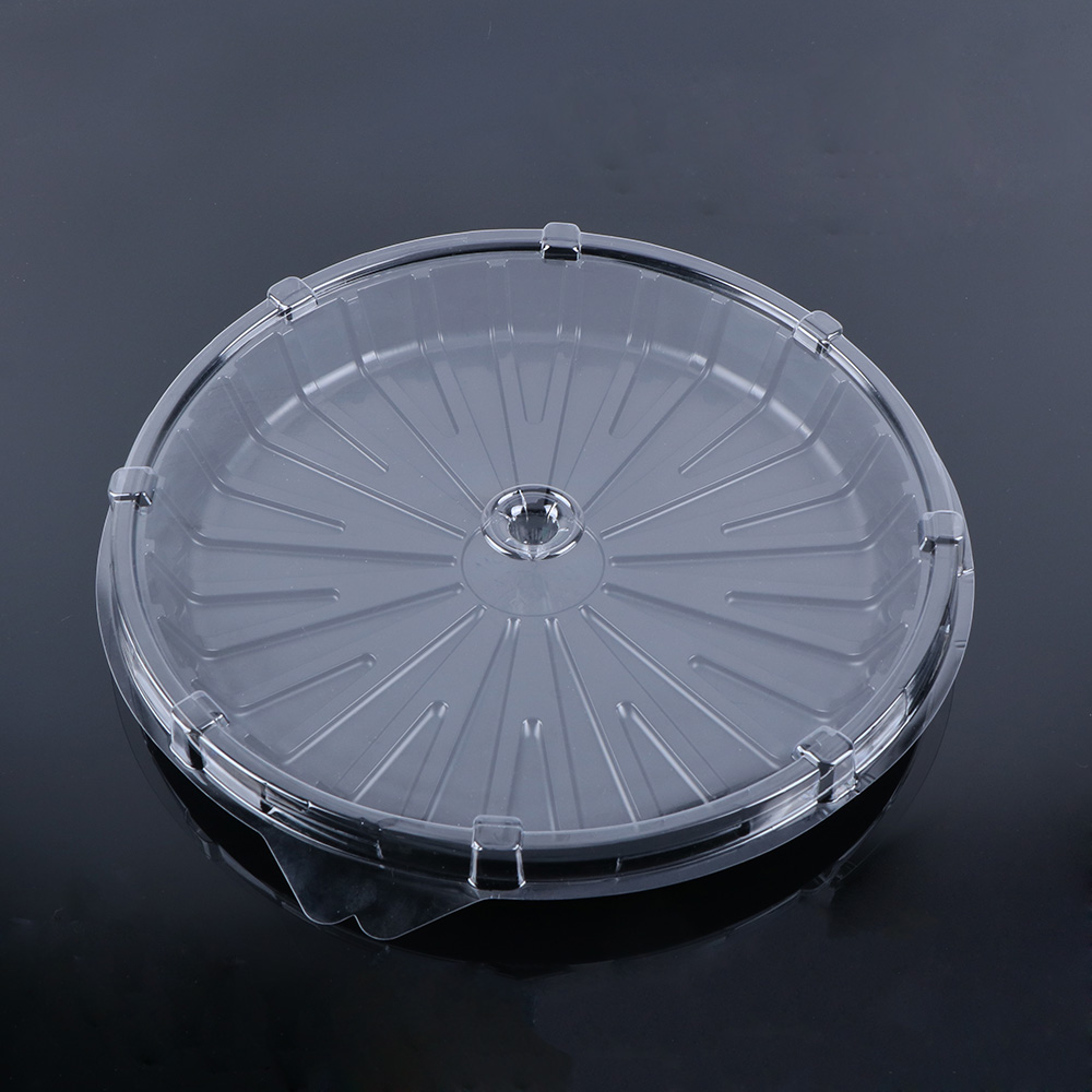 Circular tray with lid factory