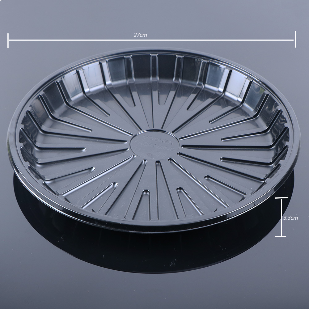 Circular tray with lid supplier