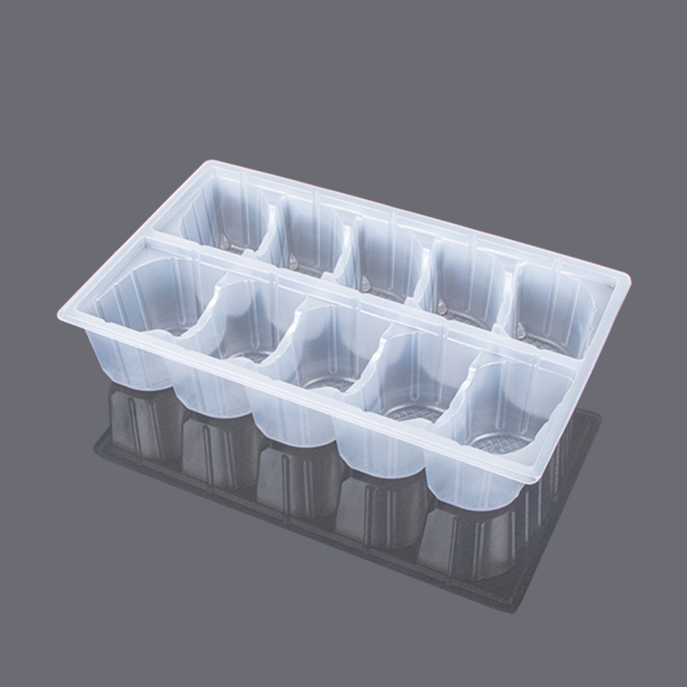 10 Pack Dumpling Trays Universal PP Food Tray