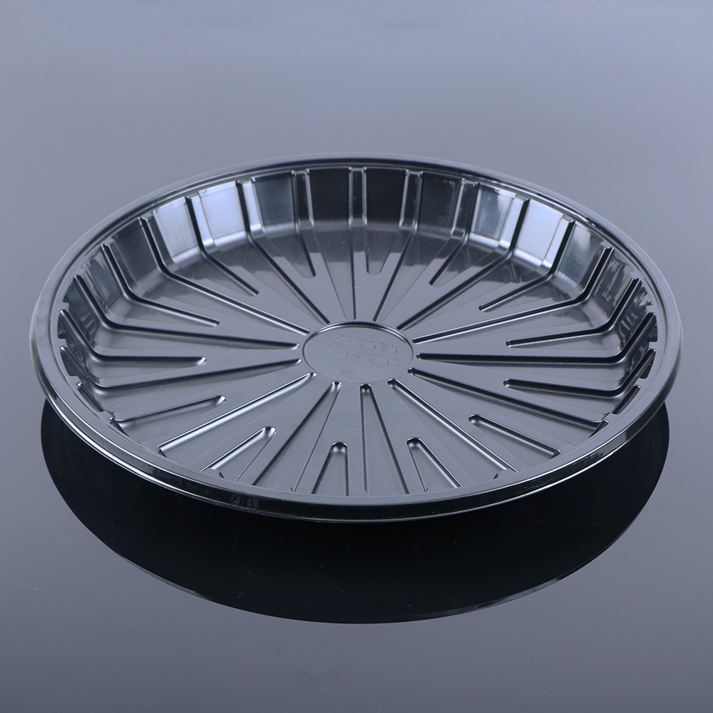 Circular tray with lid manufacture