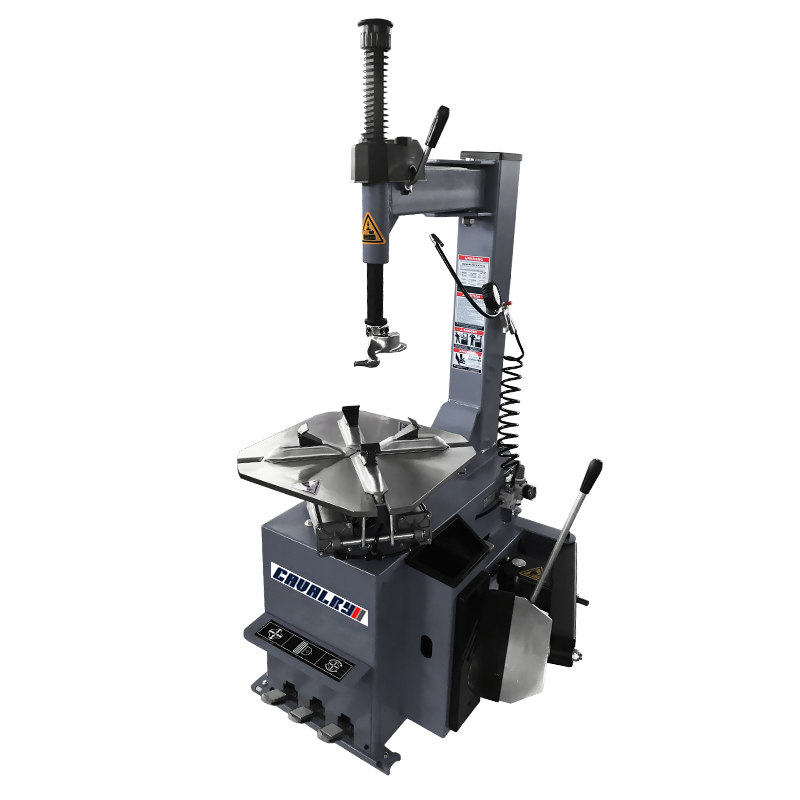 Semi-automatic swing arm tire changer 10