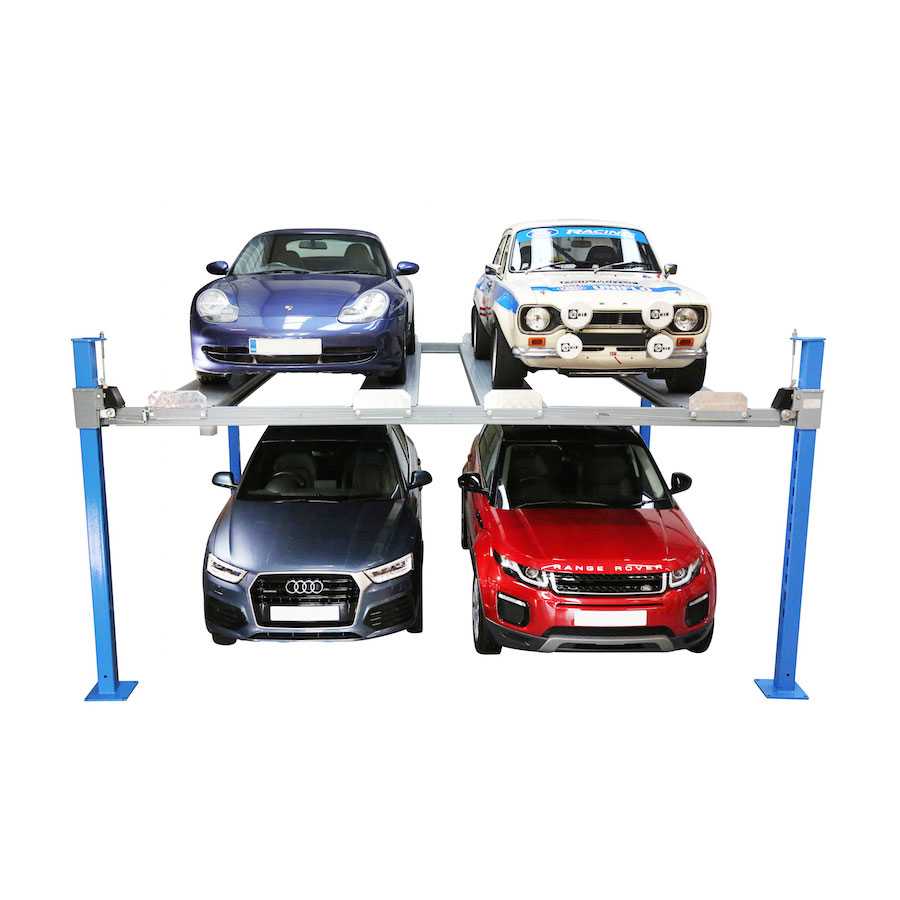 Four-Post Double Parking Lift