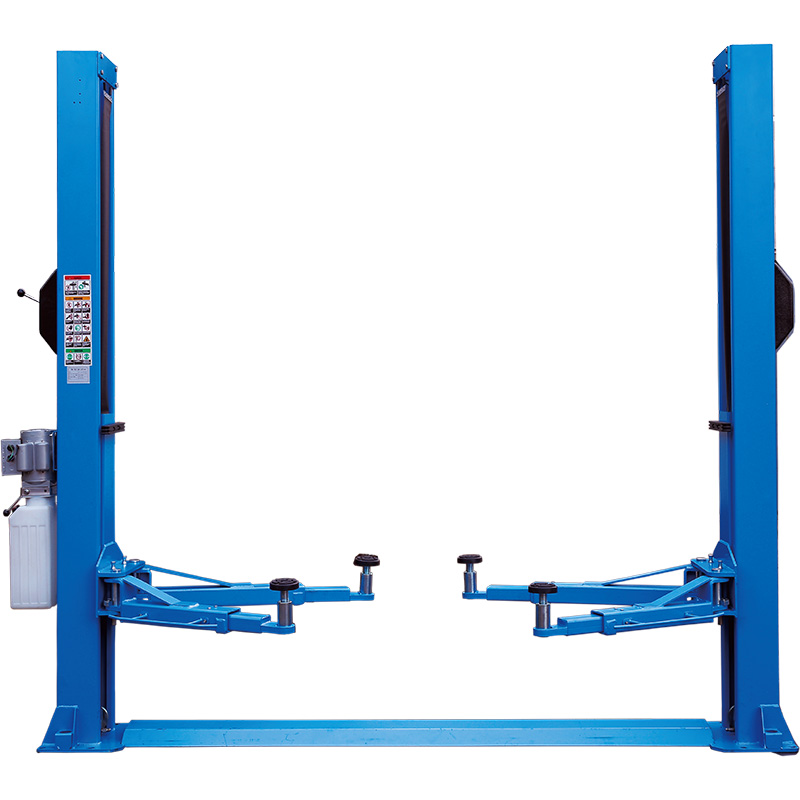 4 Ton Floor-Plate 2-Post Lift, Single-point manual release