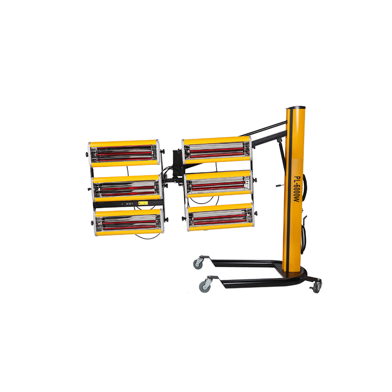 Multi functional infrared baking lamp