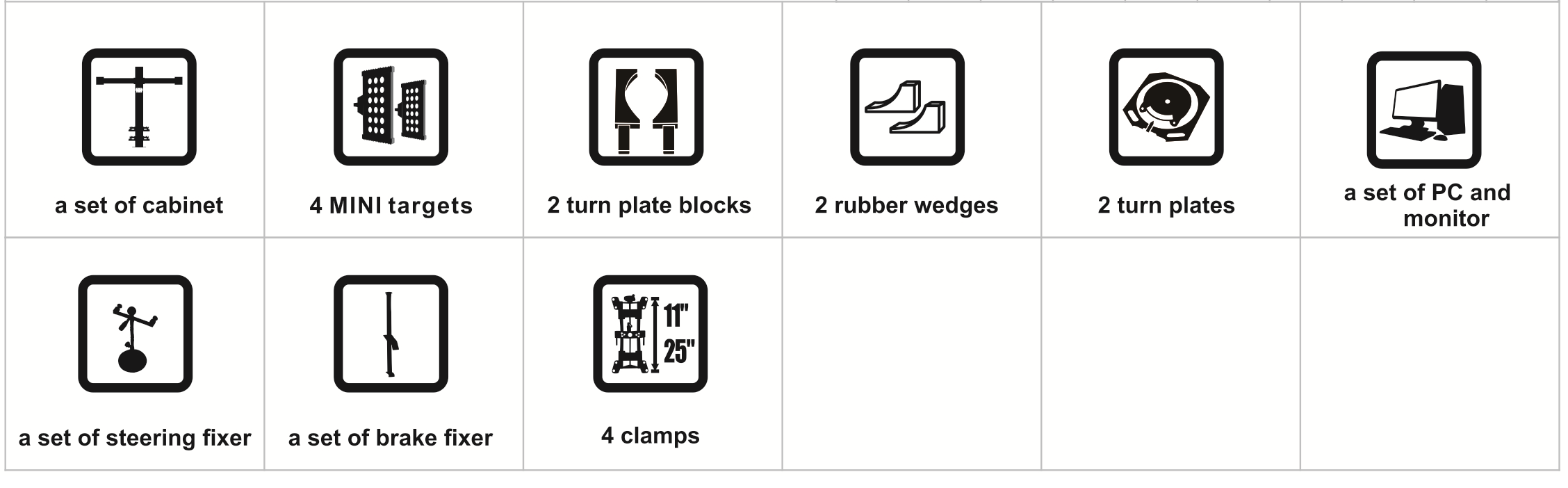 Cavalry V08 Compact 3D Car Wheel Alignment Machine | Cavalry Automotive details