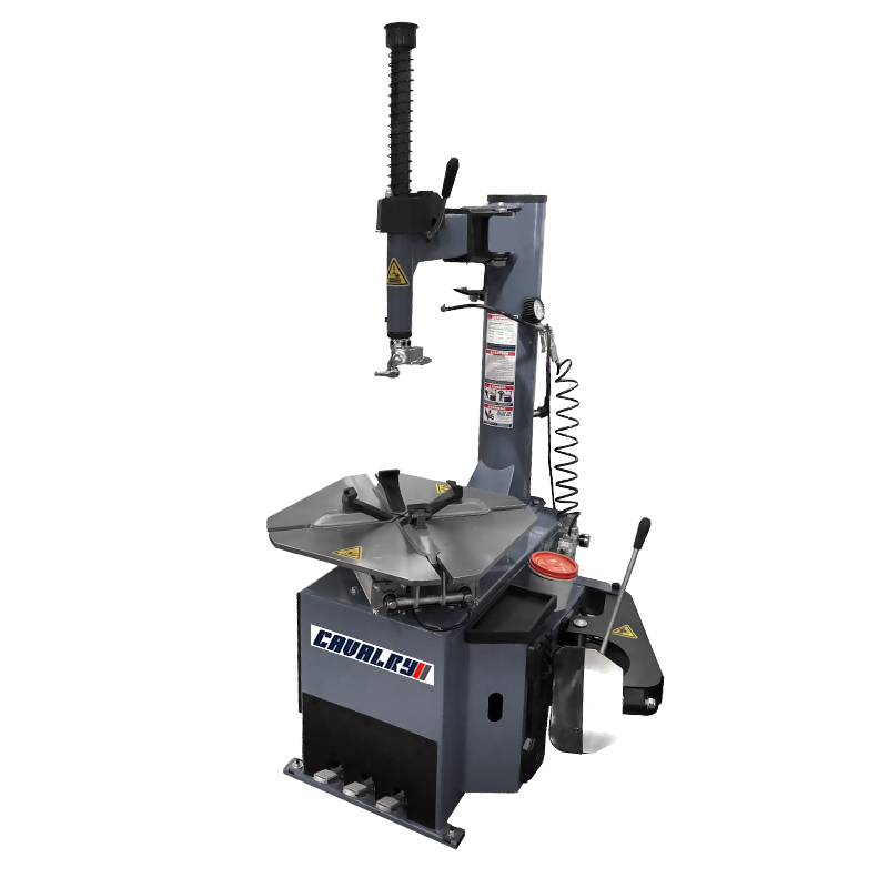 Semi-automatic swing arm tire changer 10