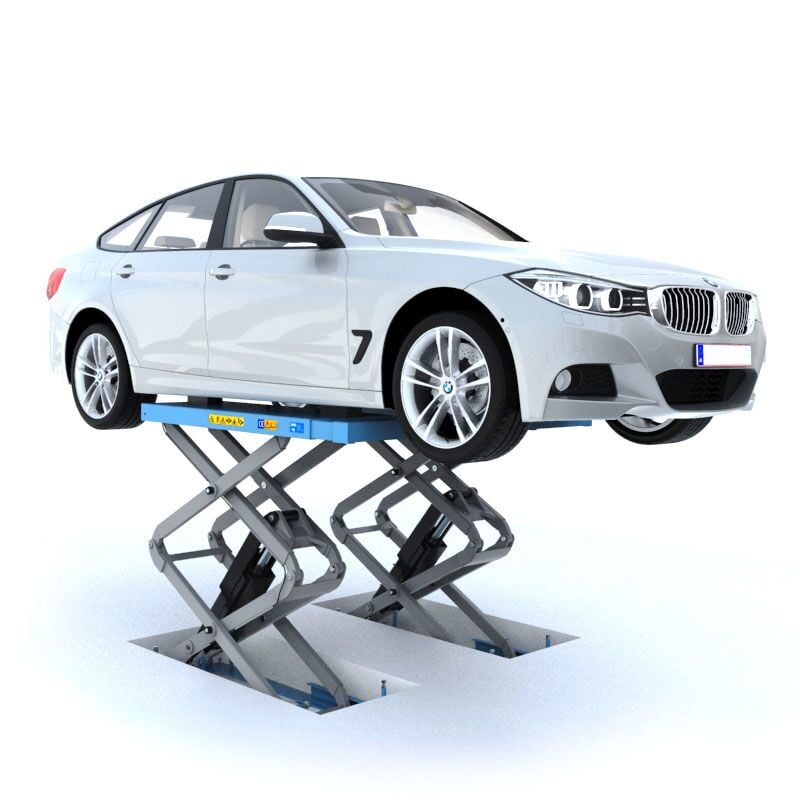  3.5 Ton In-Floor Full Rise Scissor Lift