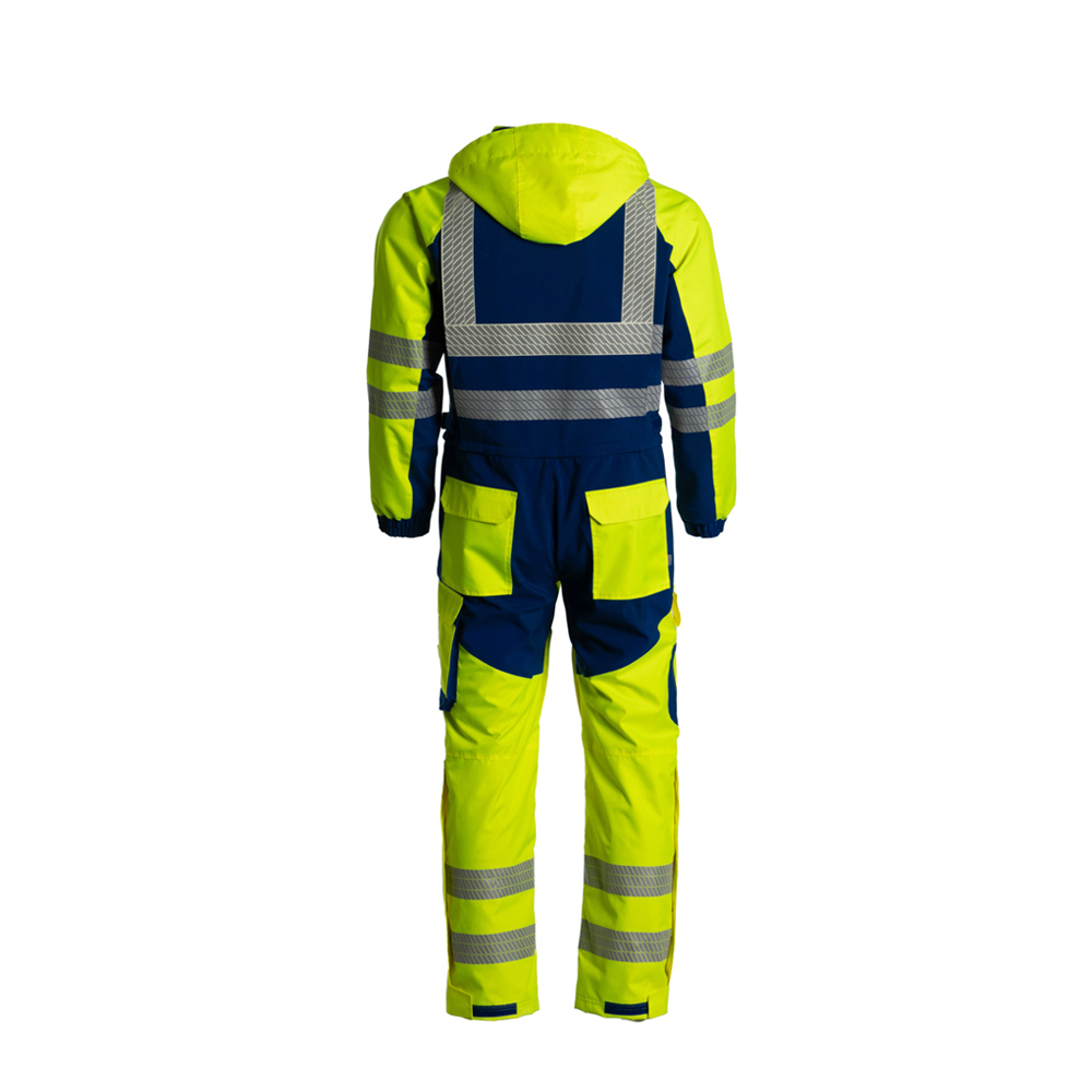 JIADE Seri WorkPro - Overall Multifungsi Pria dengan Reflektivitas Tinggi