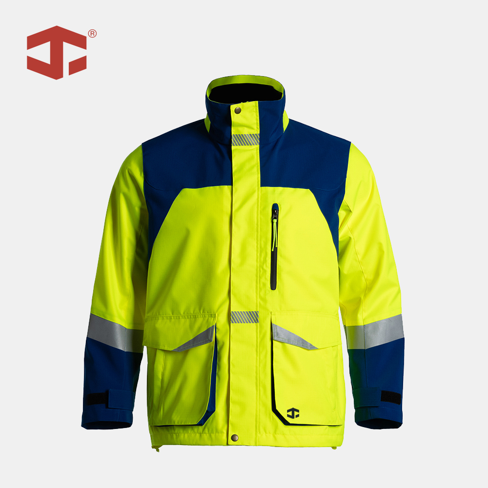Unmatched Protection and Visibility with Yellow Safety Jackets