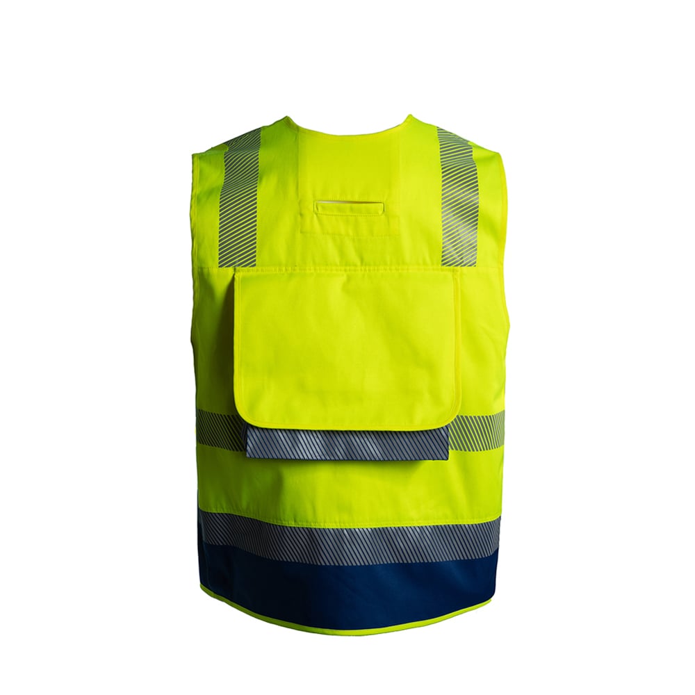 Macacão de Alta Visibilidade Pyrenees Masculino da Série JIADE WorkPro