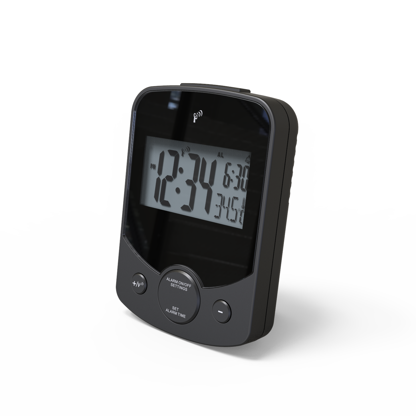 Hot Offer Digital Clock RC Alarm Clock With Temperature Portable Mini Desktop Table Clock