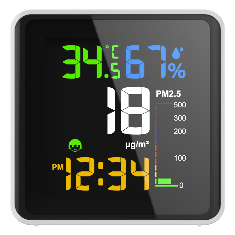 Air Meter High Quality pm2.5 Detector app Air Quality Monitor wifi