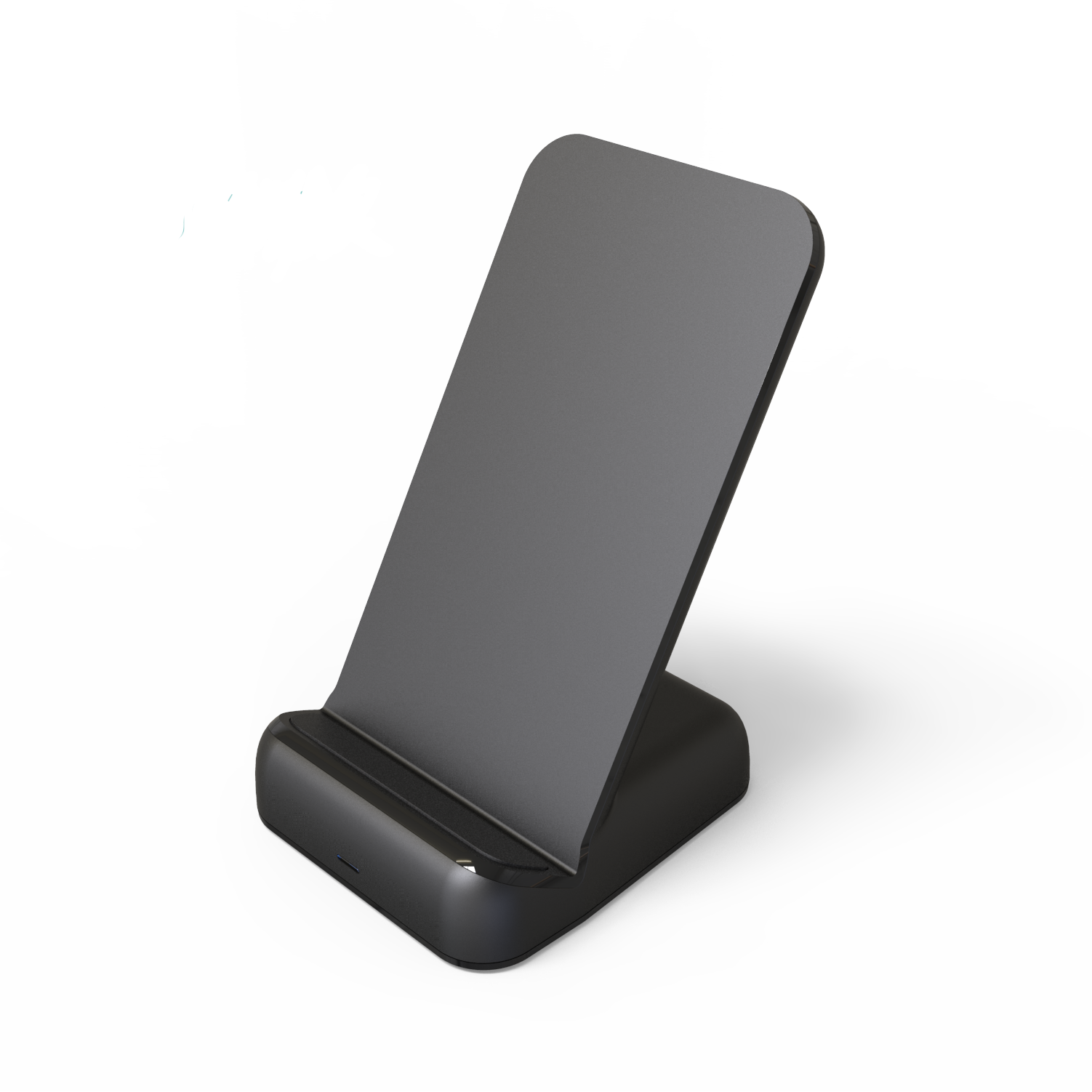 Suport pentru încărcător fără fir, încărcător fără fir cu încărcare rapidă, suport pliabil pentru telefon mobil cu încărcare fără fir și stație meteo, 1 x USB, certificat CE