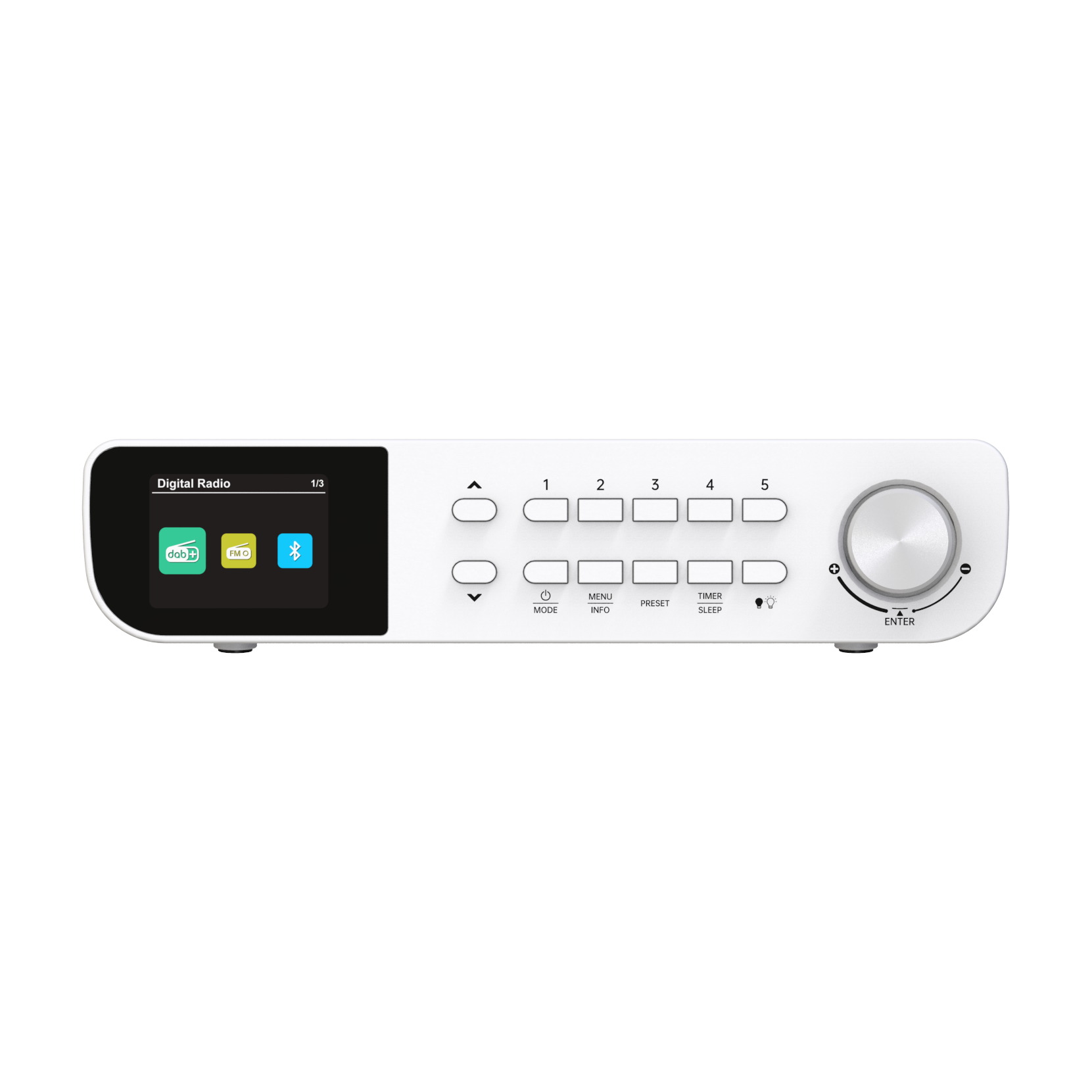 Clearance AM / FM Digital DAB Radio Under-Mounted Alarm Clock DAB+ Kitchen Radio Home Radio