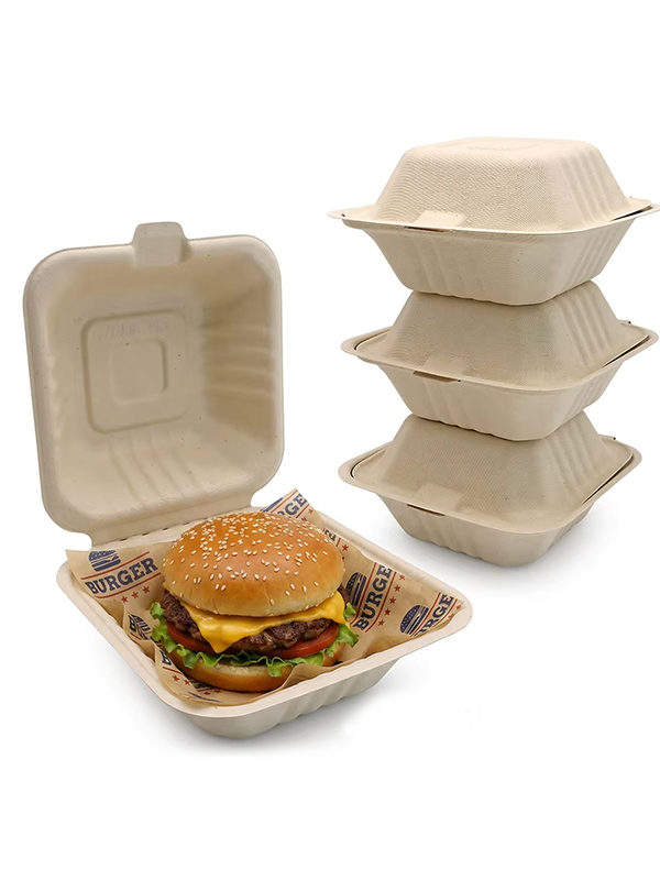 Bagasse Burger Box