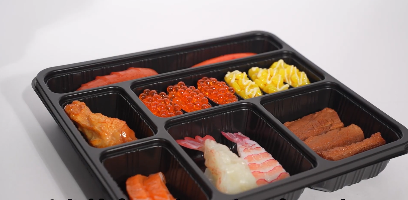 PP multi-compartment lunch box