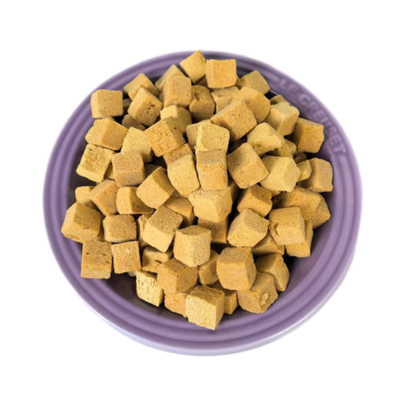 OEM ODM Easy to Store Pet Food Snacks Natural Raw Meat Chicken Duck Liver Beef Freezing Dried Adult Cat Dog Treats