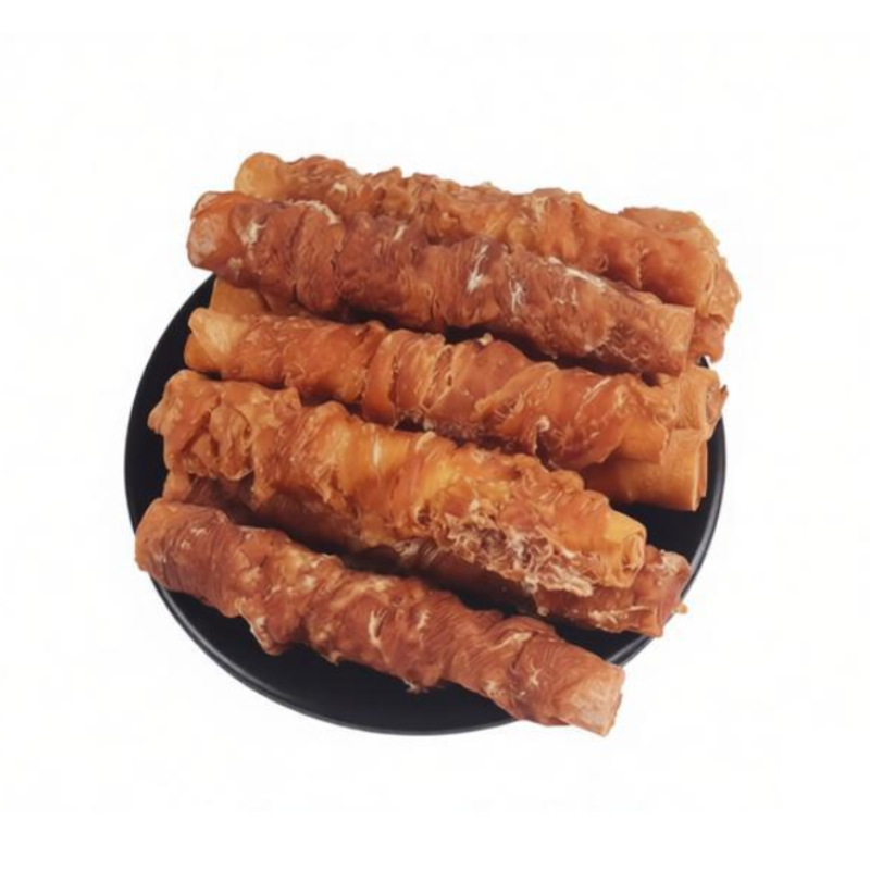 Wholesale High-Calcium Dried Meat Dog Chews Chicken Molar Rod Teeth Cleaning Pet Dog Snacks